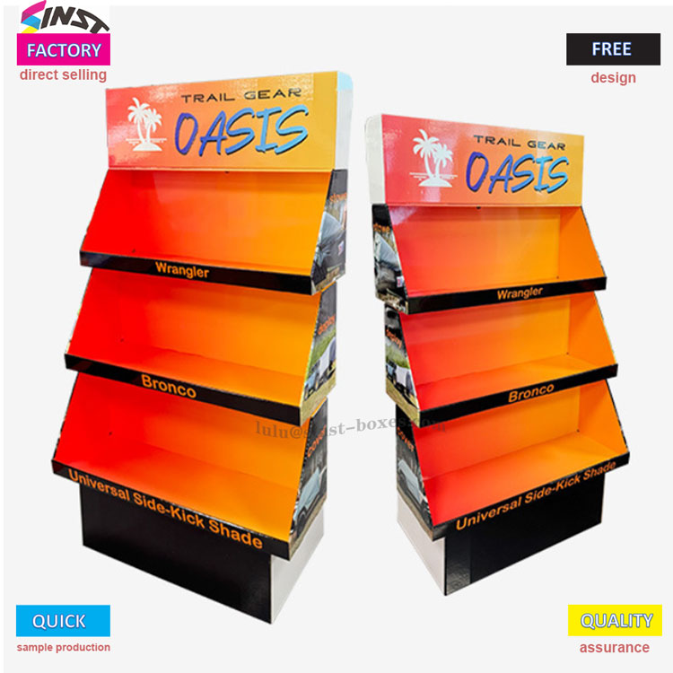 Avtomobil aksesuarları üçün vitrin