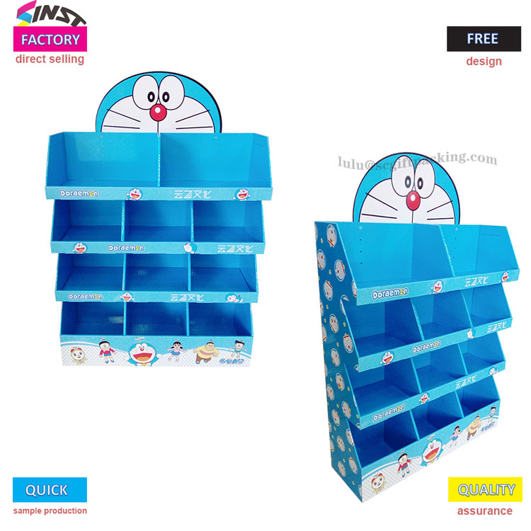 Alış-veriş Mall Biskvit Karton Ekran Rack